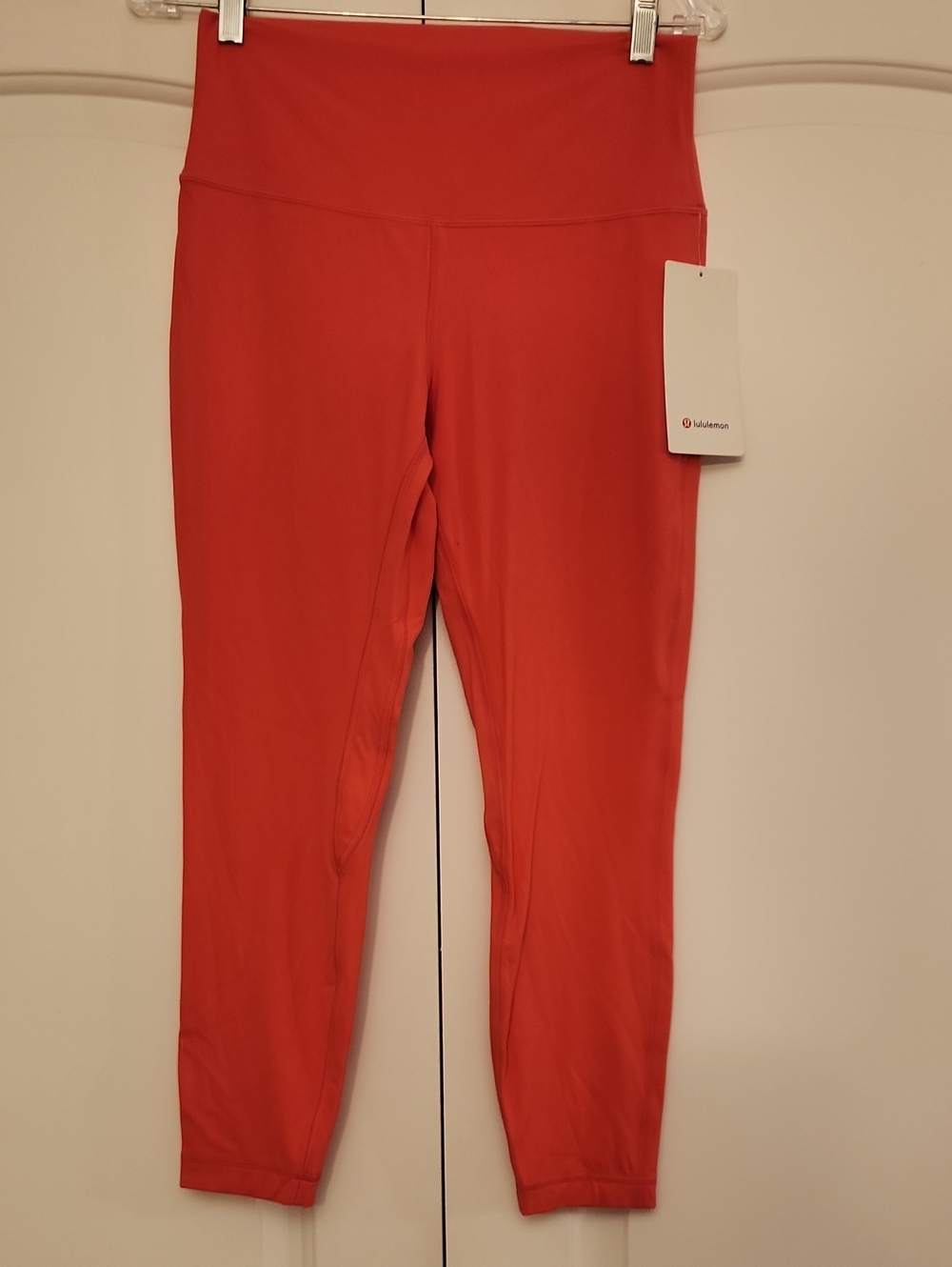 lululemon athletica High-Waist Orange-Red Leggings